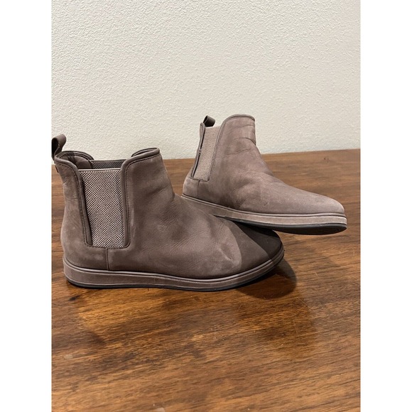 Nurture Womens Bootie 9.5 M Cadell Chelsea Ankle‎ Brown Leather Platform Pull On - Picture 6 of 11